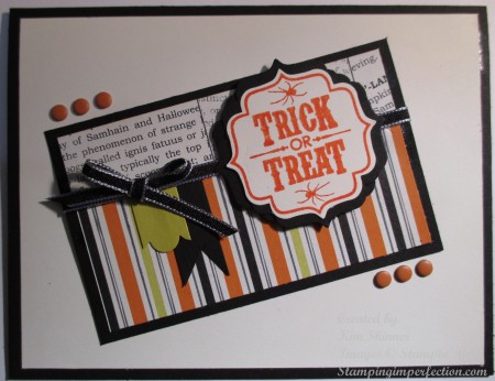 stampin' up trick or treat