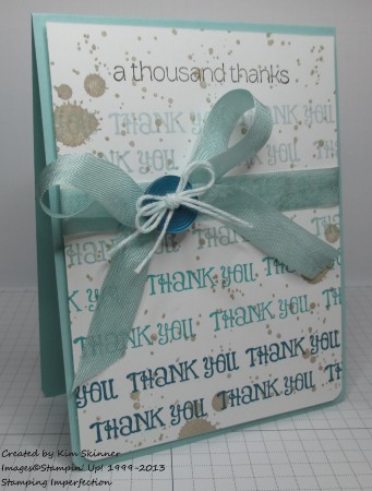 5 thank you cards