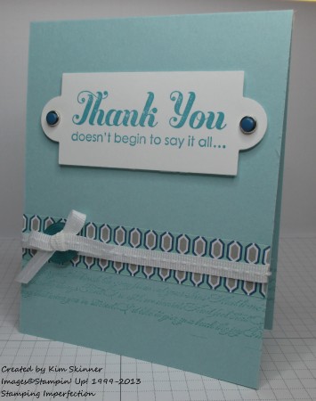 5 thank you cards