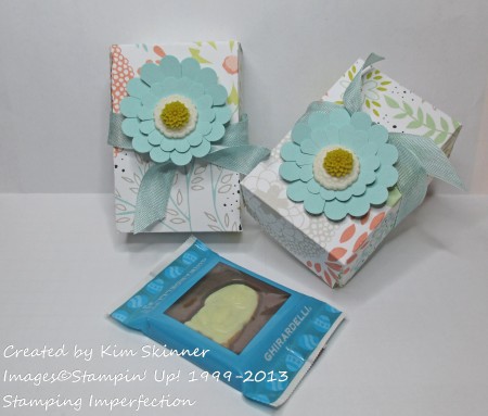 Stamping Imperfection Treat Box with video