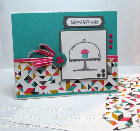 stamping imperfection colorful birthday
