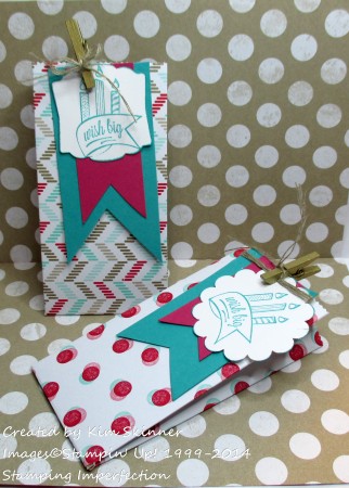 stamping imperfection how to make a gusseted gift bag