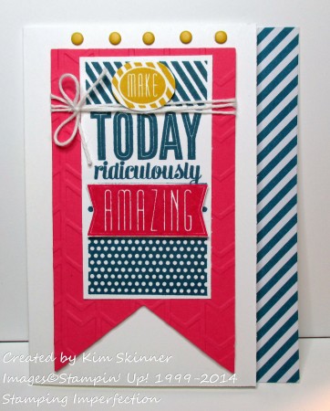 stamping imperfection make today amazing