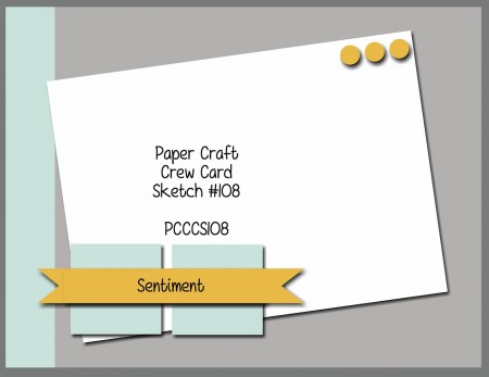 Stamping Imperfection Paper Craft Crew sketch 108