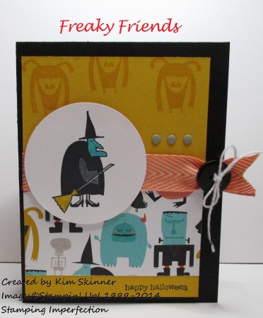 Stamping Imperfection Freaky Friends