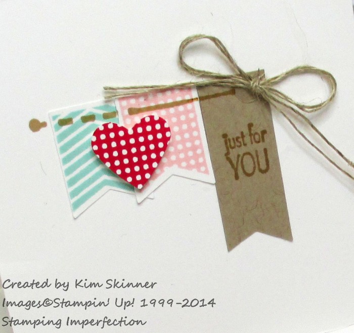 Stamping Imperfection CASED Banner Banter Gift Cards