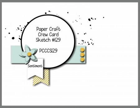 paper craft crew card sketch