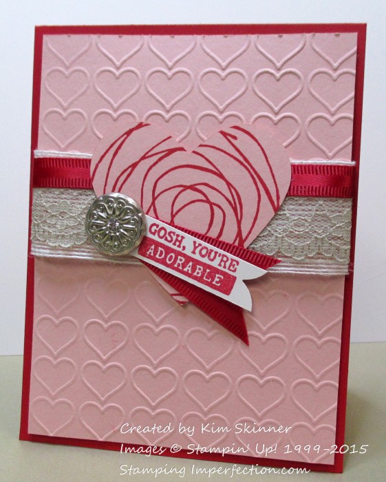 Happy Valentine's Day from Stamping Imperfection