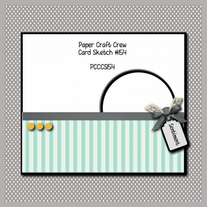 Masculine card with paper craft crew sketch 154 from stamping imperfectio