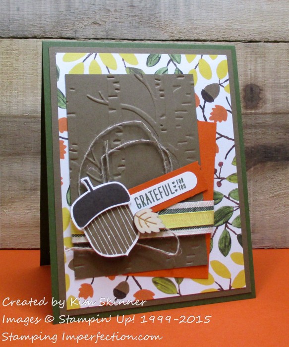 Acorny Greeting from Stamping Imperfection