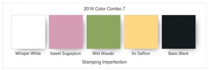 2016 Color Combo 7 Stamping Imperfection