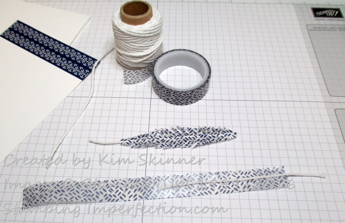 Creating a Washi Tape Feather