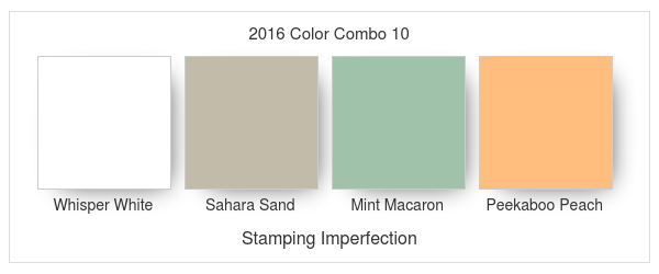 Stamping Imperfection 2016 Color Combo 10
