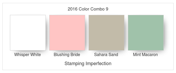 Stamping Imperfection 2016 Color Combo 9 