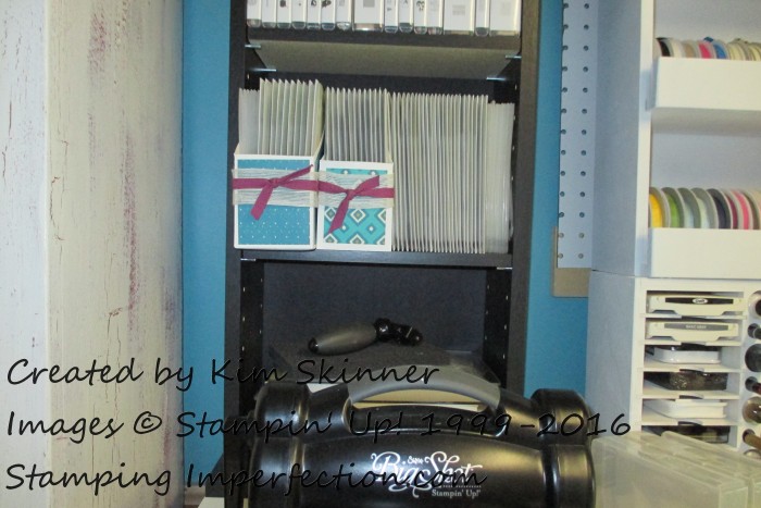Craft Room Organization Framelits, Thinlets, Embossing Folders