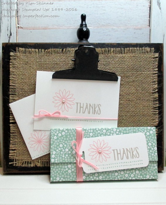 Stamping Imperfection Perfectly Wrapped Chocolate Bar and Thank You Cards