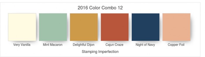  Stamping Imperfection 2016 Color Combo 12