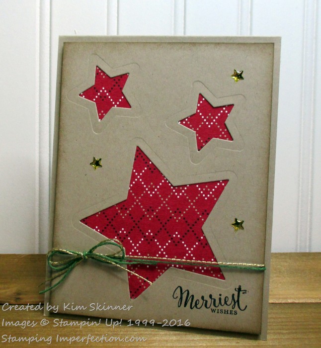 Stamping ImperfectionHoliday Paper Challenge