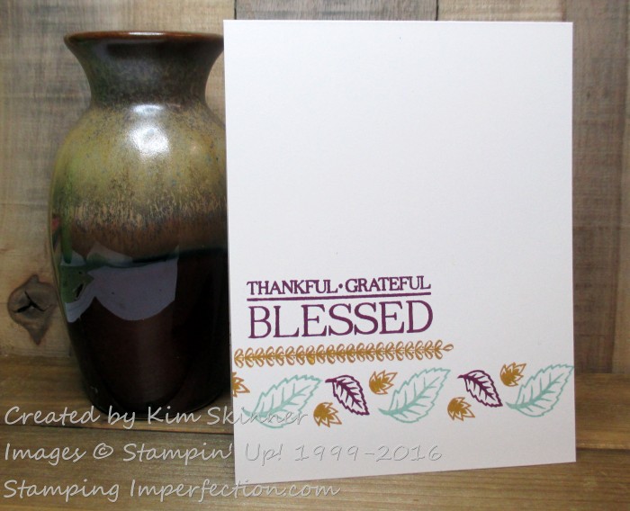 Stamping Imperfection more Paisley and Posies