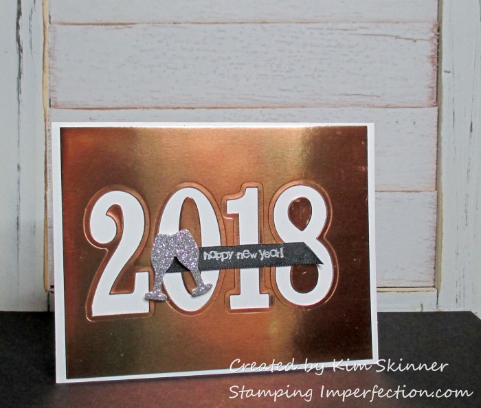 Stamping Imperfection CAS New Year 2