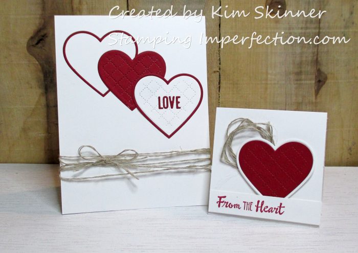 Stamping Imperfection Concord & 9th free heart die