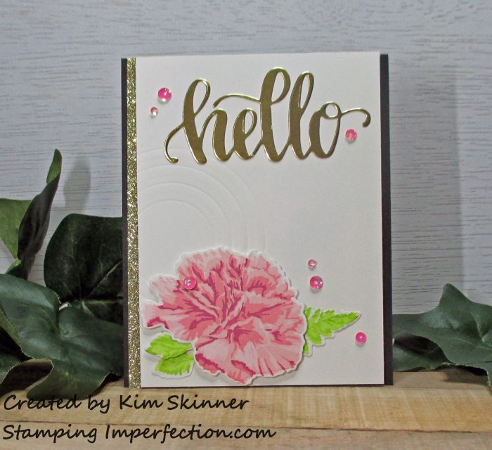 Stamping Imperfection Embossing with Layered Thinlit Dies
