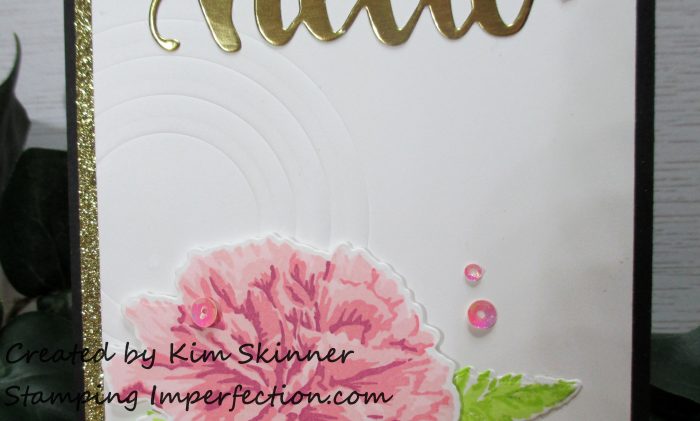 Stamping Imperfection Embossing with Layered Thinlit Dies