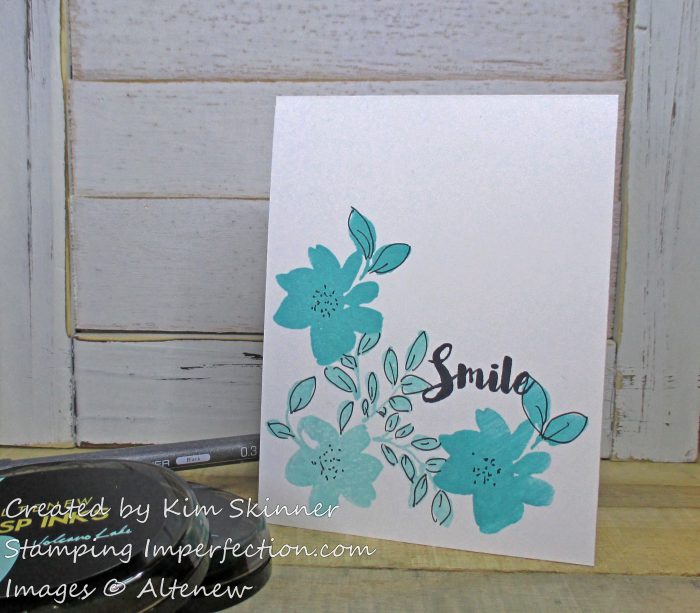 Stamping Imperfection Simple Boutique Cards