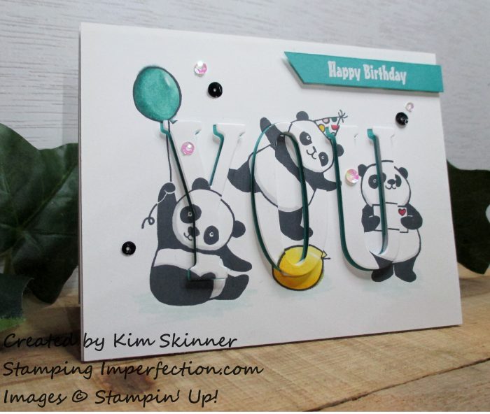 Stamping Imperfection Party Pandas Inlaid Die Cutting