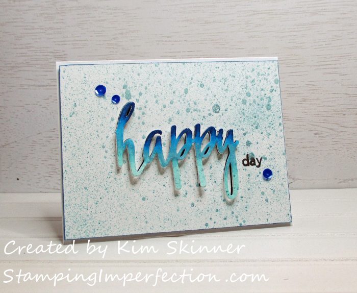 Stamping Imperfection Magical Marker Techniques