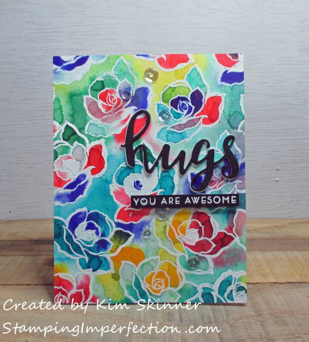 Stamping Imperfection Creative Watercolor Media