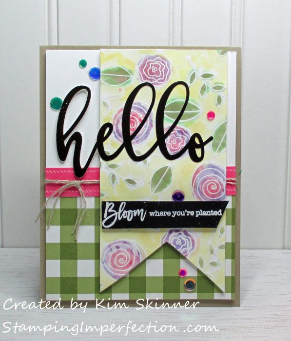 Stamping Imperfection Simon Says March Kit and PCCC284