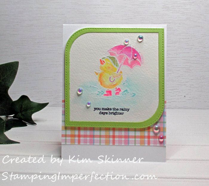 Stamping Imperfection Simon Says Stamps Showers and Flowers