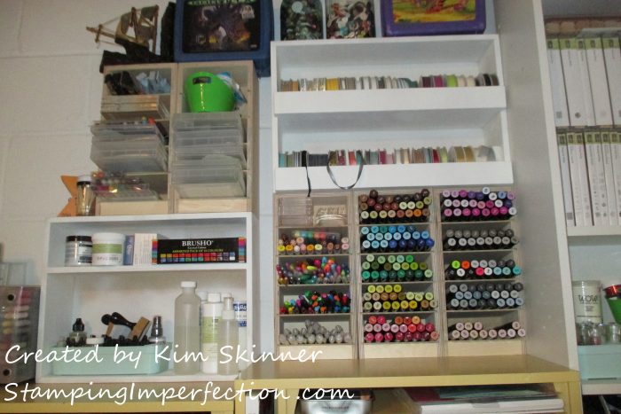 Stamping Imperfection Craft Room Organization