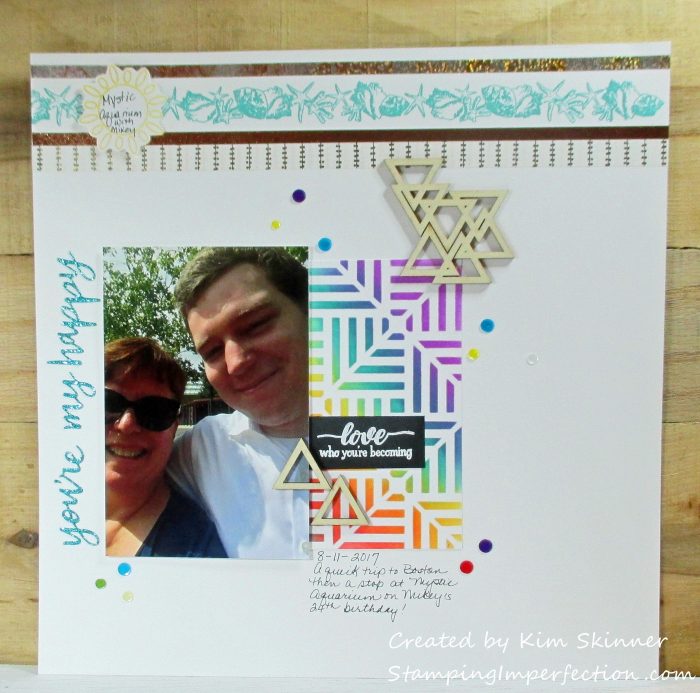 Stamping Imperfection Scrap Challenge Yourself