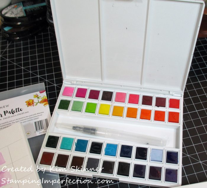 Stamping Imperfection Altenew Watercolor Swatch Book