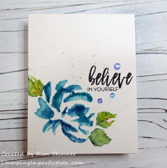 Stamping Imperfection Altenew Watercoloring Set