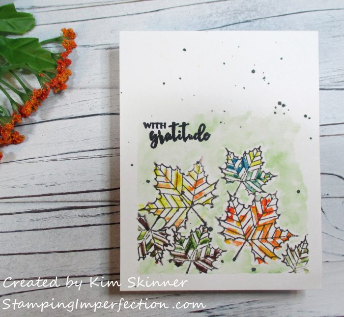 Stamping Imperfection Altenew Watercolors
