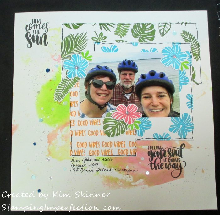 Stamping Imperfection Tropical Paradise Catherine Pooler Designs