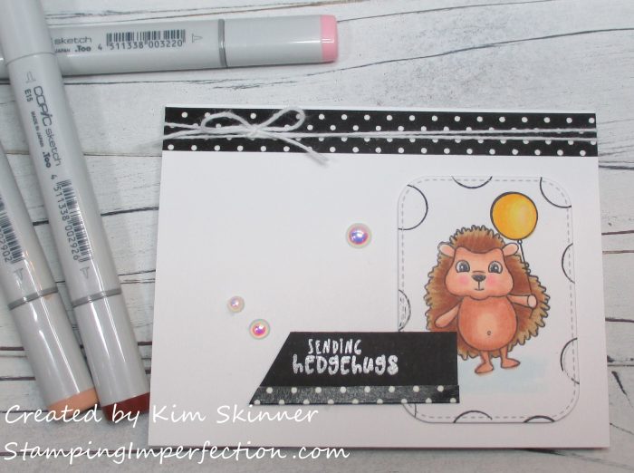 Stamping Imperfection Hedgehog Hollow Card Kit