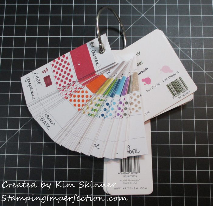 Stamping Imperfection Altenew Ink Swatches