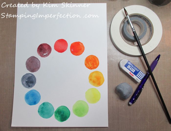 Stamping Imperfecton Color Theory
