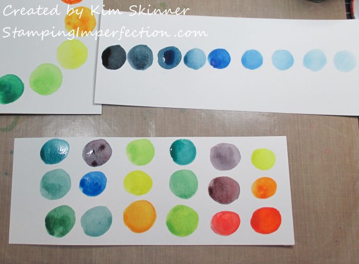 Stamping Imperfecton Color Theory