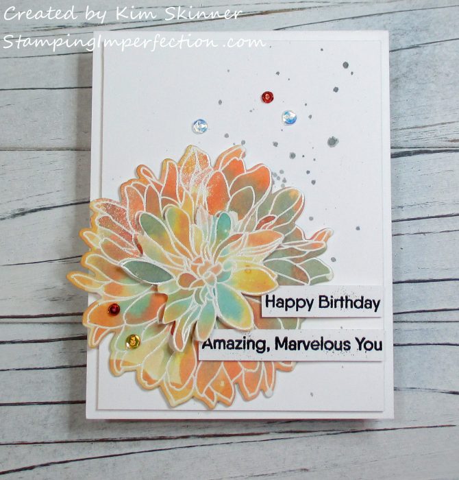 Stamping IMperfection Beautiful Blooms MFT