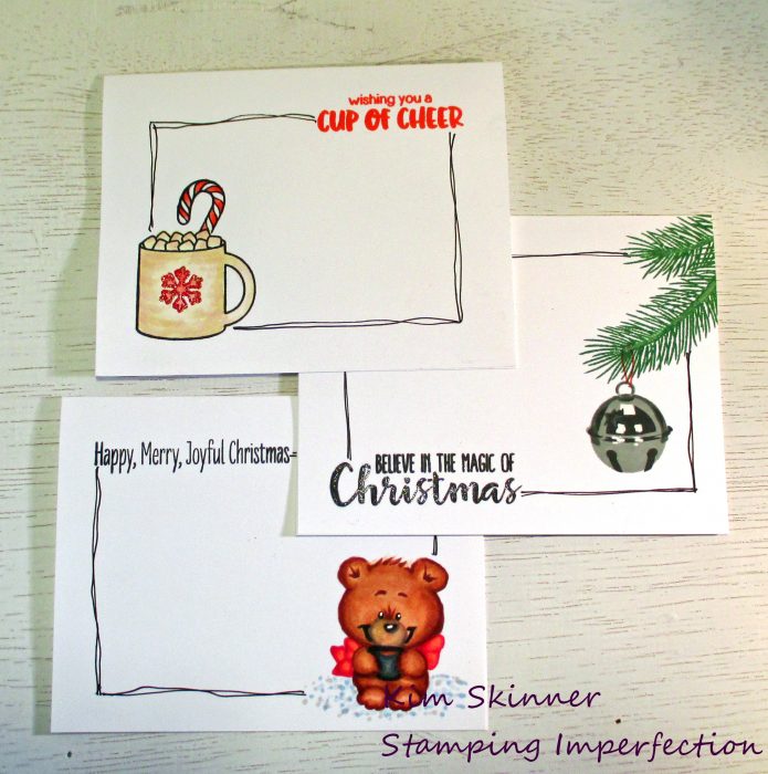 Stamping Imperfection Clean and Simple Christmas