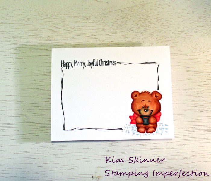 Stamping Imperfection Clean and Simple Christmas