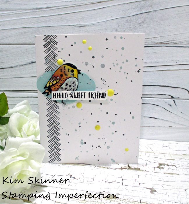 Clean and Simple Catherine Pooler Fluttering Friends Card