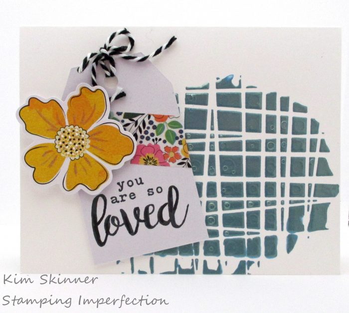 Create with Prism Glaze and stencils