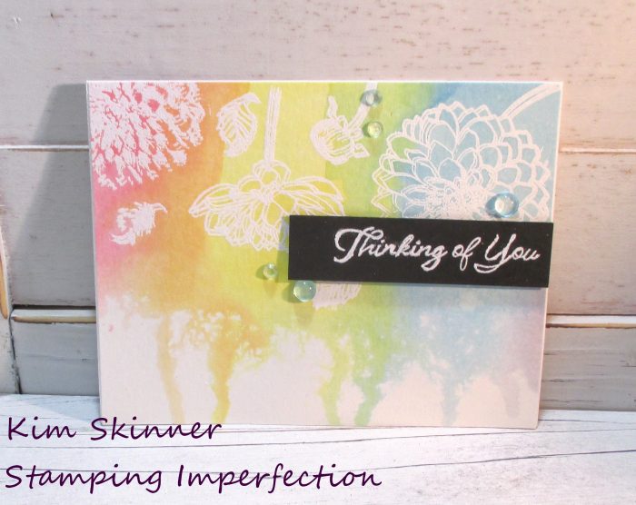 5 Cards with 1 stamp set from Whimsy Stamps + Video