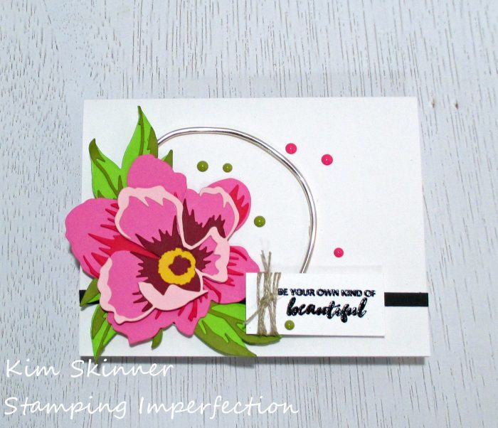 Adding metal elements to your handmade cards